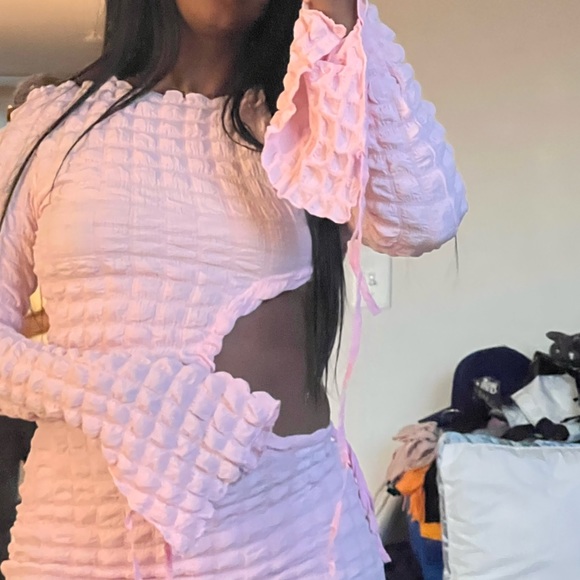 Pink Fashion Nova Mini Dress - Picture 4 of 5